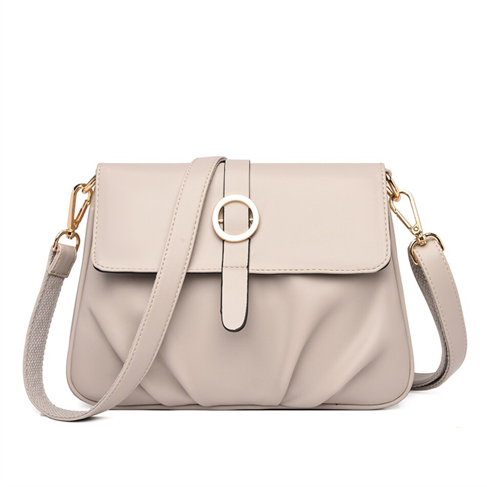 Ruched Crossbody Bag