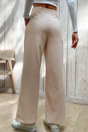 Perfee Center Seam Wide Leg Pants