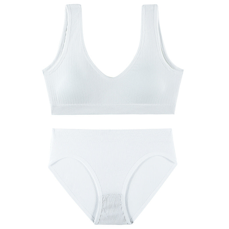 VelvetTouch Padded Bra & Low-Waist underwear set