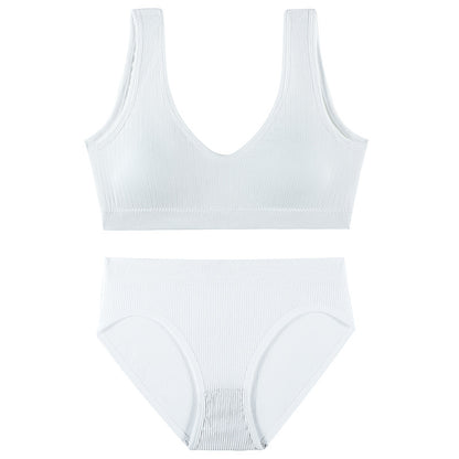 VelvetTouch Padded Bra & Low-Waist underwear set