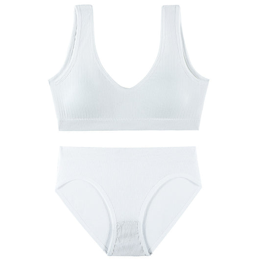 VelvetTouch Padded Bra & Low-Waist underwear set