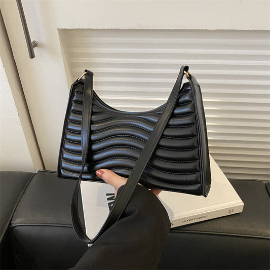 Textured shoulder Bag For Women