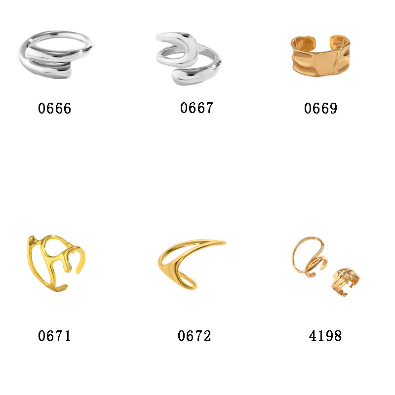 Minimalist Hugging Ring
