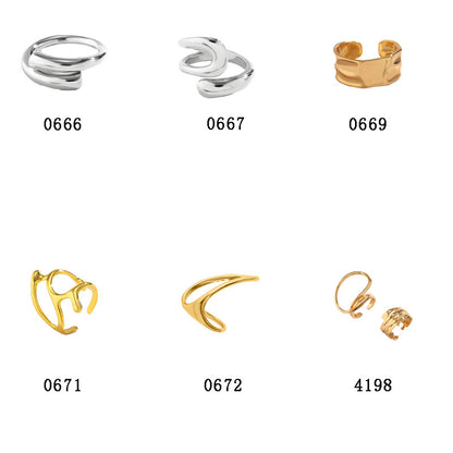 Minimalist Hugging Ring
