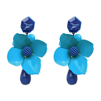 Retro Flower Earrings – Vintage-Inspired Jewelry