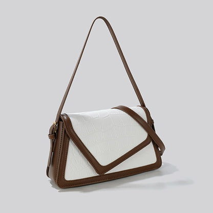 Horizontal shoulder bag