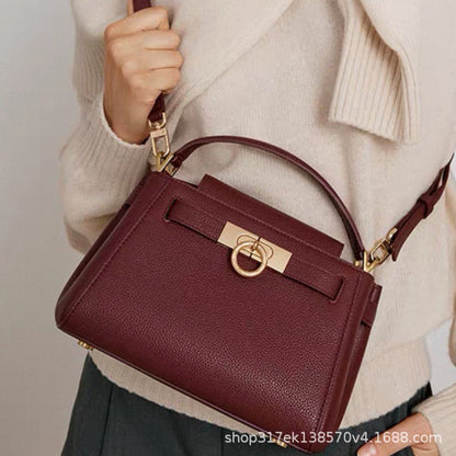 Leather Handbag  Madison Shoulder Tote Bag
