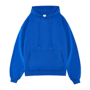 Solid Color Retro Hooded Men