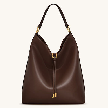 Tote bag with large capacity and lazy feeling shoulder bag