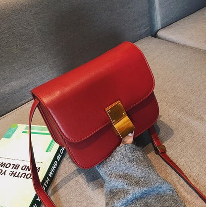 European Retro PU Leather Square