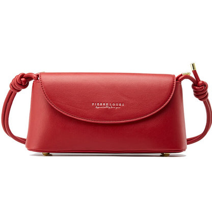 Baguette PU Leather Handbag – Women’s Shoulder & Crossbody Bag