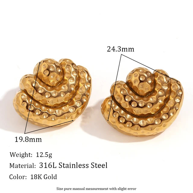 Women Stainless Steel Earrings
