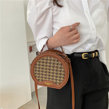 Plaid Hand Carry Top Handle Bags