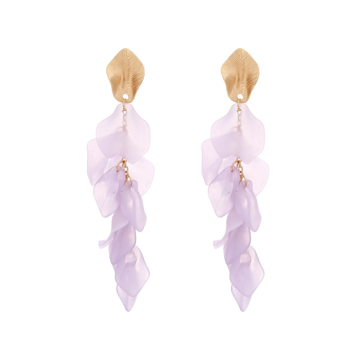 Tassel exaggerate earrings