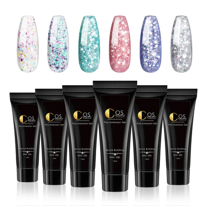 Painless Crystal Extension Glue UV Solid Paper-Free Fast Extension Crystal Glue Flash Nail Phototherapy Crystal Glue