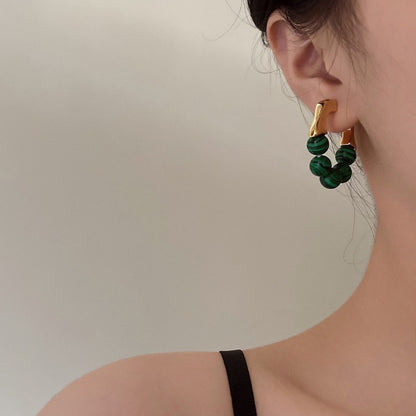 Vintage Green Earrings