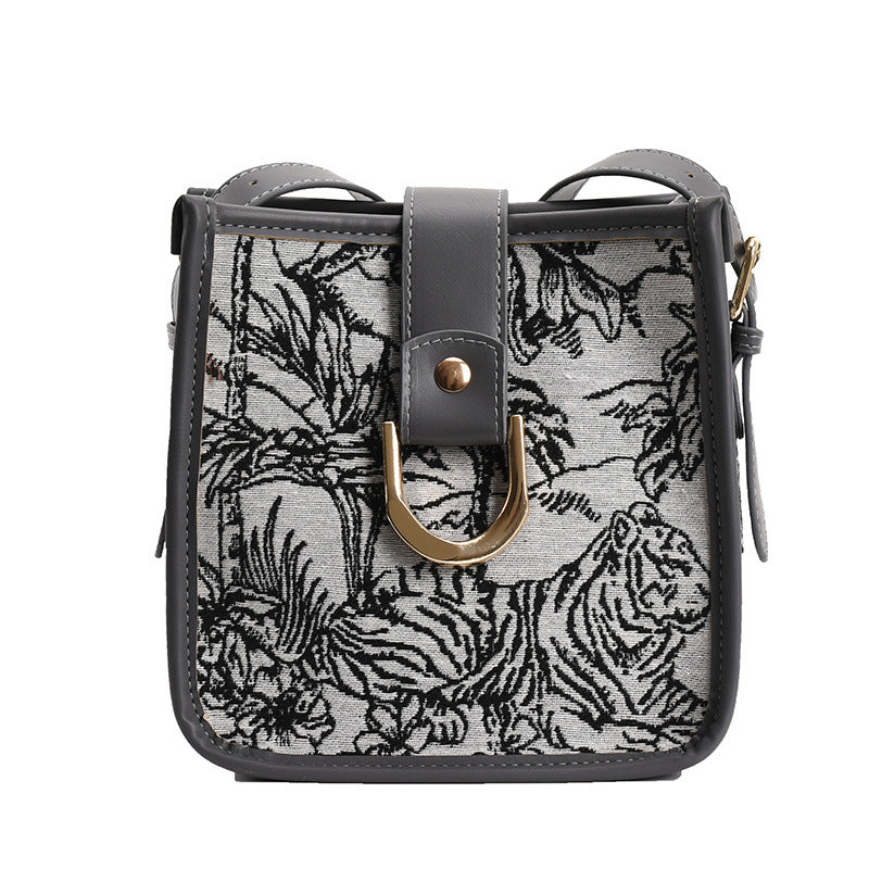 Graffiti Bucket Retro Bag