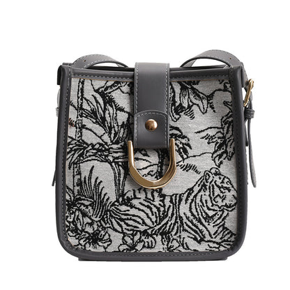 Graffiti Bucket Retro Bag