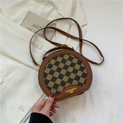 Plaid Hand Carry Top Handle Bags