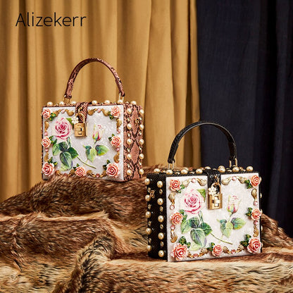 Flower Pattern clutches
