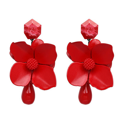 Retro Flower Earrings – Vintage-Inspired Jewelry