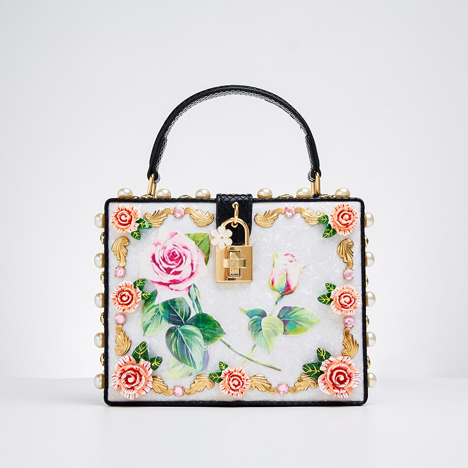Flower Pattern clutches
