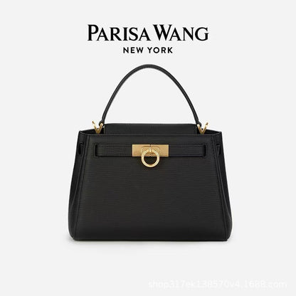 Leather Handbag  Madison Shoulder Tote Bag