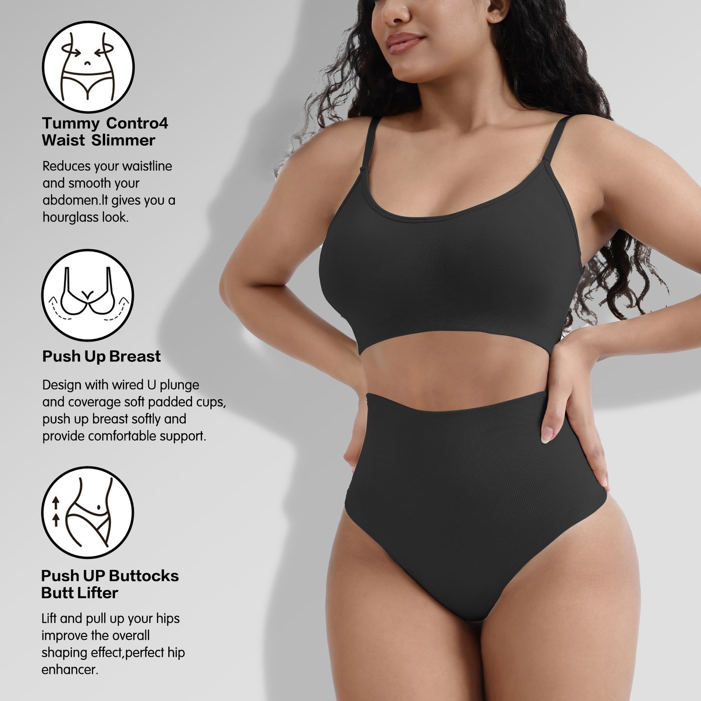 Belly Control Underwear Set