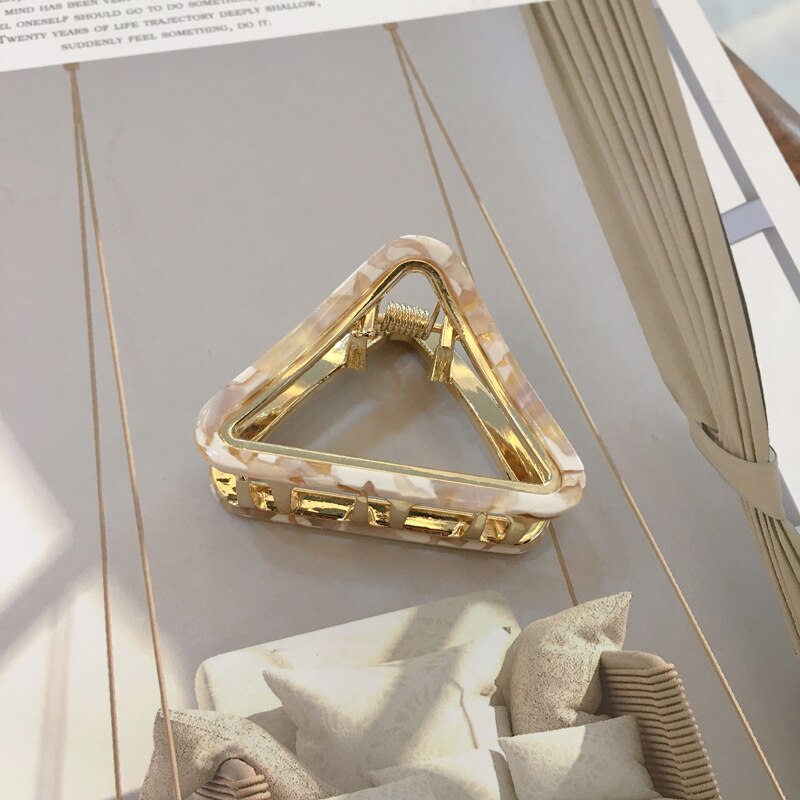 Triangle Hair Claw Clamps
