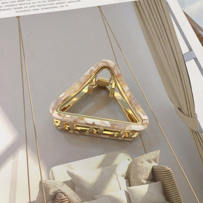 Triangle Hair Claw Clamps