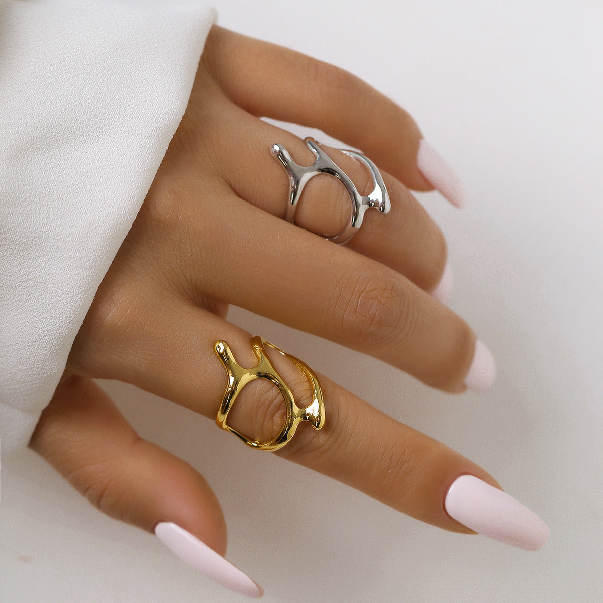 Minimalist Hugging Ring