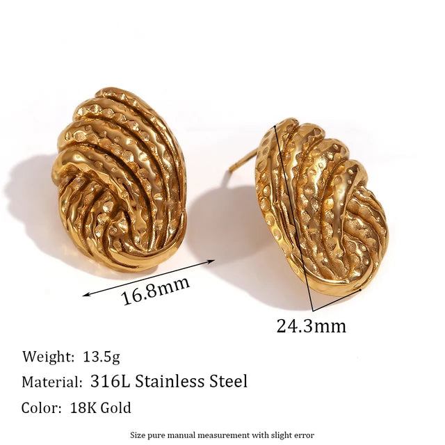 Women Stainless Steel Earrings