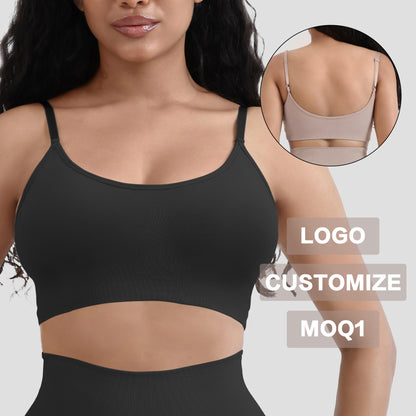 One-Piece Tank Bra Without Gathered