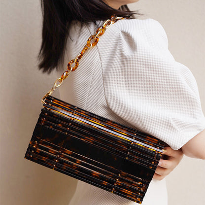 Vintage Acrylic Beach Bag
