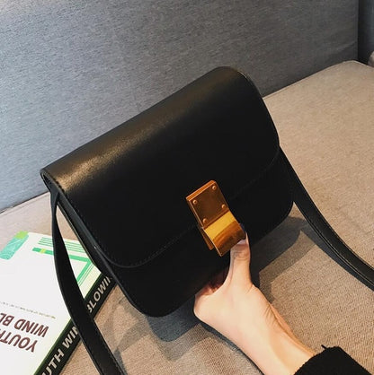 European Retro PU Leather Square
