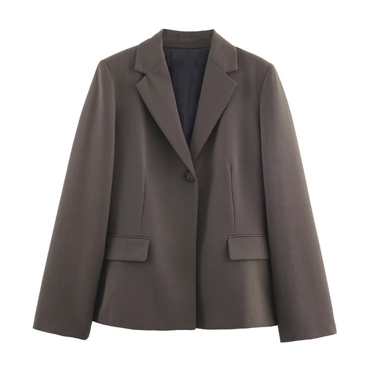Blended suit jacket+pleated skirt