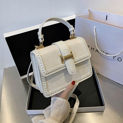 Stone Top Handle Bags