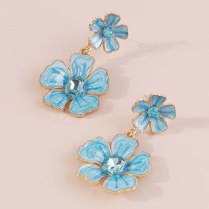 Dopamine niche flower Earrings