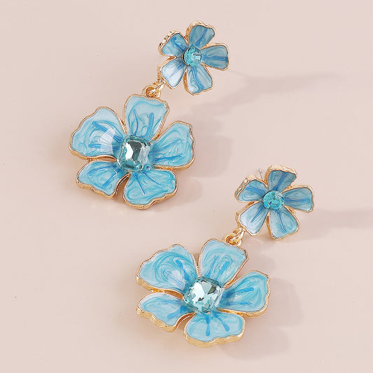 Dopamine niche flower Earrings