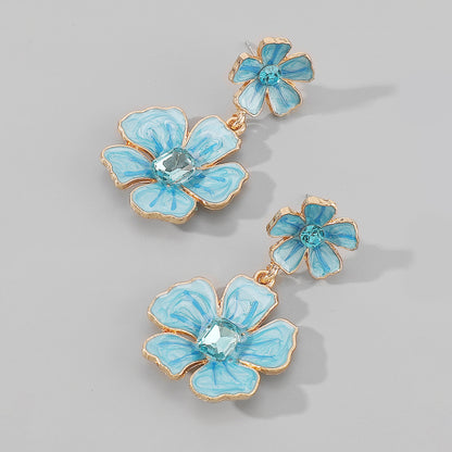 Dopamine niche flower Earrings