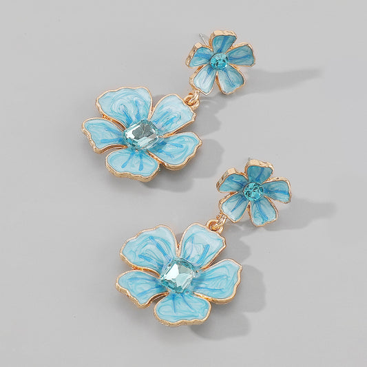 Dopamine niche flower Earrings
