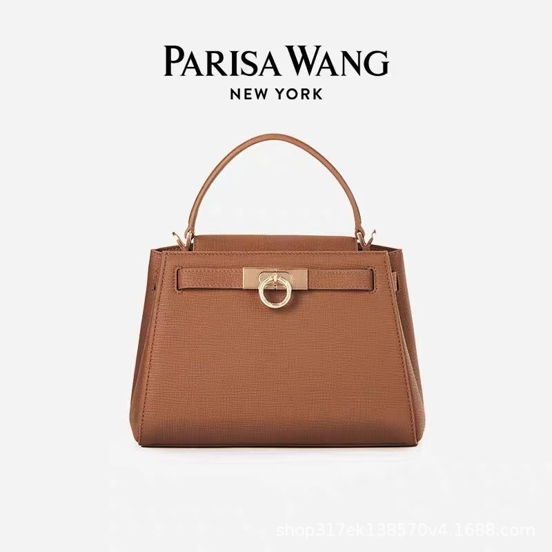Leather Handbag  Madison Shoulder Tote Bag