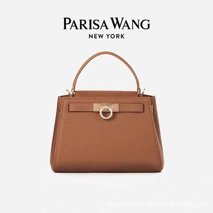 Leather Handbag  Madison Shoulder Tote Bag
