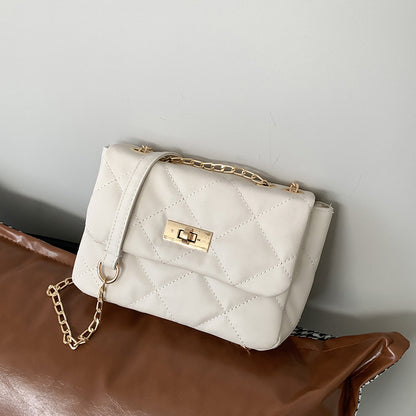 Rhombus Embroidery crossbody bags