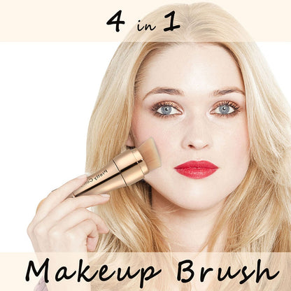 4 In 1 Makeup Brushes Foundation Eyebrow Shadow Eyeliner Blush Powder Brush Cosmetic Concealer Professional Maquiagem