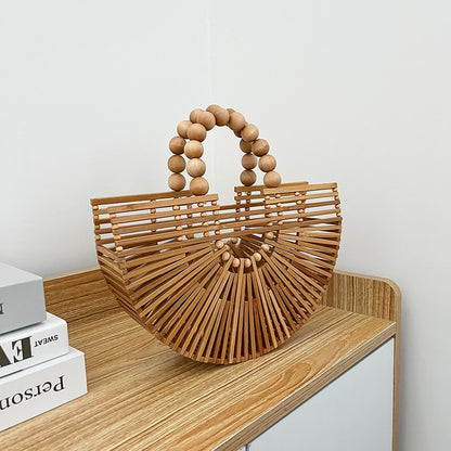 Super Fire Handwoven Bamboo Joint Bag