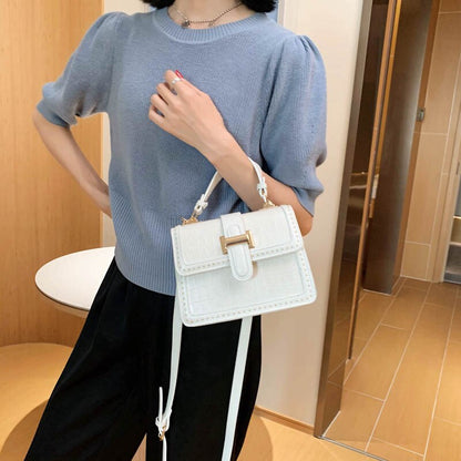 Stone Top Handle Bags