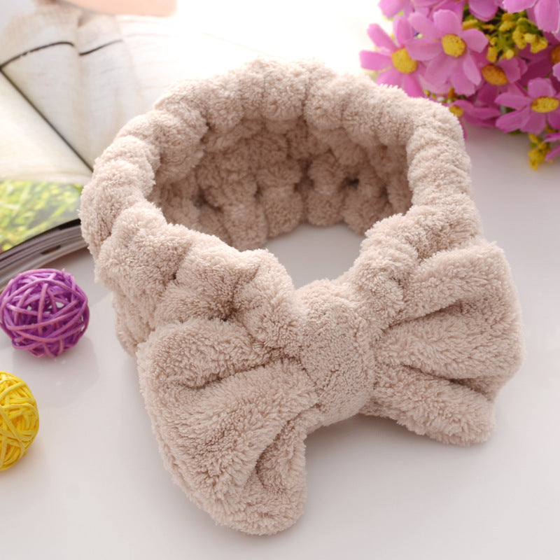 Face wash head band