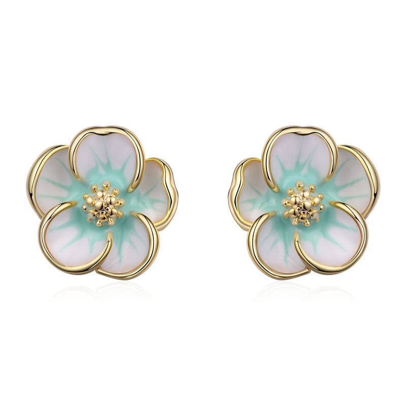 All-Match Flower Earrings