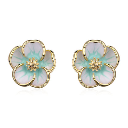 All-Match Flower Earrings